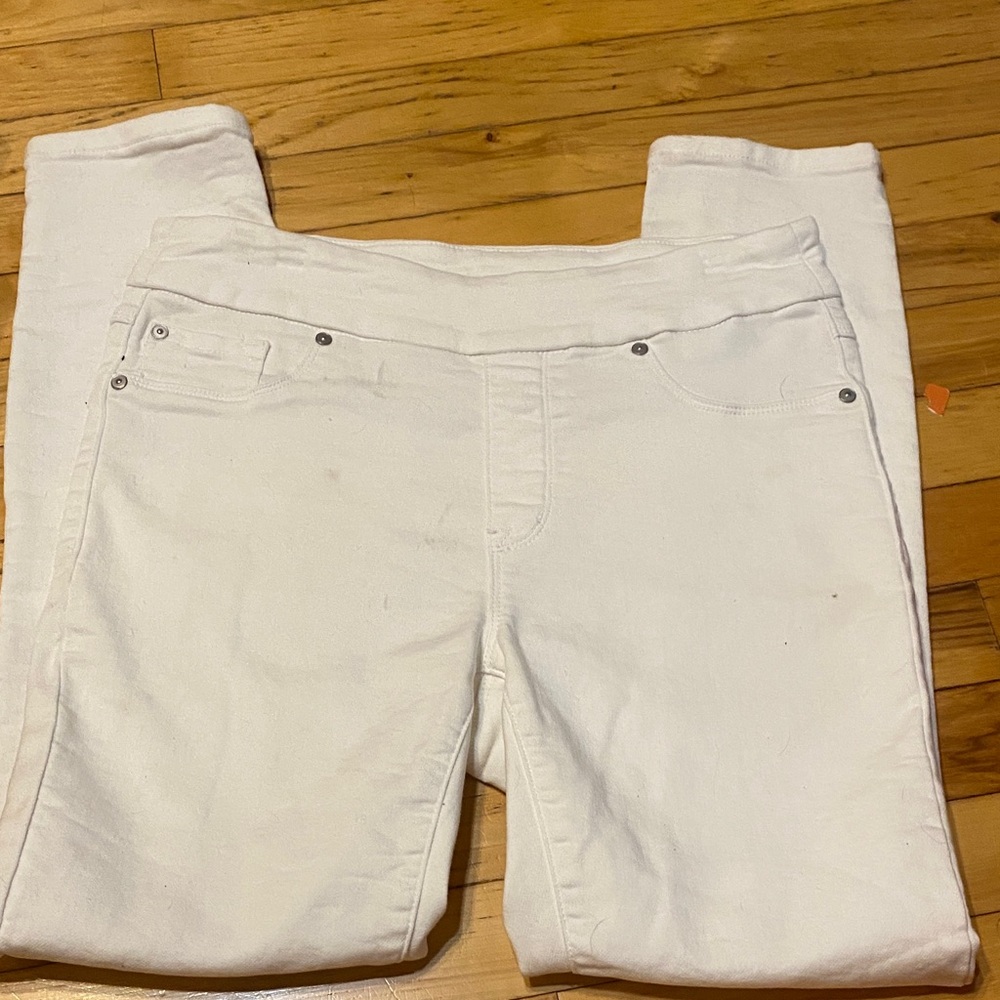 Tribal Women's White Jeggings